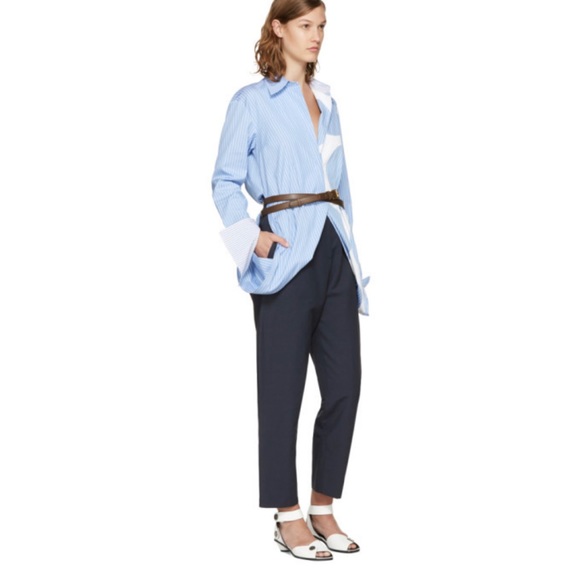 Stella mccartney Long sleeve oxford shirts in sky blue. - Picture 5 of 6